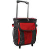 Innovation Nature - Insulated Cooler on Wheels, 32x21x37cm, Contains 40 Cans, Red and Gray - 65-350029 - Mounts For Less