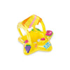 Intex - BabyFloat Inflatable Kids Float, 31.8" x 31", With Parasol, For Toddlers 1-2 Years Old, Yellow - 65-186433 - Mounts For Less
