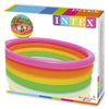 Intex - Children's Inflatable Pool, 66 '' x 18 '', Rainbow - 65-183666 - Mounts For Less