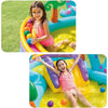 Intex - DinoLand Aquatic Playground, 118 '' x 90 '' x 44 '', Includes 1 Slide and Accessories - 65-185445 - Mounts For Less