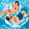 Intex - Double Inflatable Pool Chair, 78 '' x 46 '', Turquoise - 65-184935 - Mounts For Less