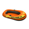 Intex - Explorer 200 Inflatable Boat Capacity of 2 People, Orange - 65-100487 - Mounts For Less