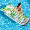 Intex Giant Sparkling Lime Soda Inflatable Pool Mattress, Green - 65-184710 - Mounts For Less