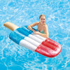 Intex - Inflatable Ice Pop Pool Mattress, 72'' x 26'', Red, White and Blue - 65-185370 - Mounts For Less
