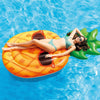Intex - Inflatable Pineapple Pool Mattress, 85'' x 42'', Yellow - 65-185372 - Mounts For Less