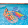 Intex - Inflatable Pool Chair, 63 '' x 33.5 '', Blue - 65-103066-BLEU - Mounts For Less