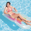 Intex - Inflatable Pool Chair, 63 '' x 33.5 '', White - 65-103066-BLANC - Mounts For Less