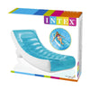 Intex - Inflatable Pool Chair, 74'' x 39'', Integrated Cup Holder, Blue - 65-185481 - Mounts For Less