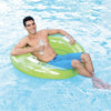Intex - Inflatable Pool Chair with Cup Holder, 47 '' Diameter, Green - 65-183678-VERT - Mounts For Less