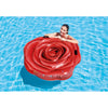 Intex - Inflatable Pool Float, 50'' x 47'', Red Rose Shape - 65-185860 - Mounts For Less