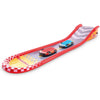 Intex - Inflatable Slide Mat, 18' 5'' X 3' 11'' x 2' 6'', Includes 2 Surfboards, Red - 65-185453 - Mounts For Less