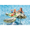 Intex - Inflatable Turtle-Shaped Kid's Toy, for Swimming Pool, Tropical Pattern - 65-57555NP - Mounts For Less