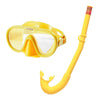 Intex - Master Class Diving Kit, Scope, Snorkel and Palm, Yellow - 65-184599 - Mounts For Less