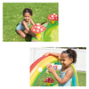 Intex - My Garden Water Playground, 108'' x 60'' x 36'', Includes 2 Mushrooms, 4 Butterflies and 3 Balls, Multicolor - 65-185448 - Mounts For Less
