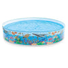 Intex - Rigid Swimming Pool for Children, 2.44m x 46cm, Seabed Pattern - - Mounts For Less
