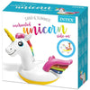 Intex - Unicorn Inflatable Childrens Inflatable Toy, 38 '' x 55 '' x 78 '', White - 65-184607 - Mounts For Less