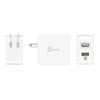J5Create - USB 3.0 Wall Charger with 2 Port, White - 78-120239 - Mounts For Less