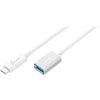J5Create - USB 3.1 Type-C to Type-A Adapter, White - 78-119711 - Mounts For Less