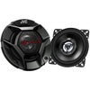 JVC CS-DR421 4" 2-Way Coaxial Stereo Speakers 220W, For Car, Black - - Mounts For Less