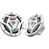 JVC CS-DR6201MW Marine/MotorSport 6-1/2" 2-Way Coaxial Speakers featuring Water Resistant Woofers 150W, White - 46-CS-DR6201MW - Mounts For Less