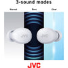 JVC HA-A6T-W - In-Ear Wireless Headphones, Bluetooth 5.1, With Charging Box and Touch Control, White - 46-HA-A6T-W - Mounts For Less