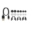 JVC HA-AE1W-B - Sport In-Ear Headphones, Wireless, Bluetooth 5.0 with Microphone and Remote Control, Black - 46-HA-AE1W-B - Mounts For Less