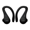 JVC HA-EC25T - Wireless In-Ear Sports Headphones, Bluetooth 5.1, With Charging Box and Touch Controls, Black - 46-HA-EC25T-B - Mounts For Less