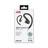 JVC HA-EC25W-B - Sport In-Ear Headphones, Wireless, Bluetooth 5.0 with Microphone and Remote Control, Black - 46-HA-EC25W-B - Mounts For Less