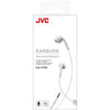 JVC HA-F17M-W - Wired In-Ear Headphones with Integrated Remote and Microphone, White - 46-HA-F17M-W - Mounts For Less