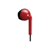 JVC HA-F19M-RB Retro In-Ear Headphone with Microphone and Remote Control Red - 46-HA-F19M-RB - Mounts For Less