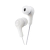JVC HA-FX7-WN Gumy Headphones In-Ear White - 46-HA-FX7-WN - Mounts For Less