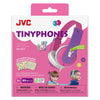 JVC HA-KD7-PN Earphone for Children 3 Years and More With Stickers Pink - 46-HA-KD7-PN - Mounts For Less