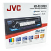 JVC KD-T92MBS - CD Receiver with Bluetooth 4.2, Marine/MotorSport, Black - 46-KD-T92MBS - Mounts For Less