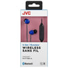 JVC Wireless In-Ear Headphones, Bluetooth 4.2, with Microphone and Remote Control, Blue - 46-HA-FY8BT-A - Mounts For Less
