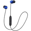 JVC Wireless In-Ear Headphones, Bluetooth 4.2, with Microphone and Remote Control, Blue - 46-HA-FY8BT-A - Mounts For Less