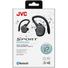 JVC - Wireless In-Ear Sport Headphones, Bluetooth 5.0, With Charging Case, Black - 46-HA-ET45T-B - Mounts For Less