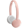 JVC Wireless On-Ear Headphones, Bluetooth 5.0, Pink - 46-HA-S22W-P - Mounts For Less