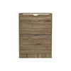 Jessar - 2 Tier Shoe Storage Cabinet, From the Baron Collection, Brown - - Mounts For Less
