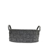 Jessar - Braided Felt Storage Basket, 33 x 25 x 12cm, Dark Gray - 76-6-00052 - Mounts For Less