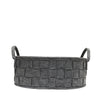 Jessar - Braided Felt Storage Basket, 37 x 29 x 13.5cm, Dark Gray - 76-6-00051 - Mounts For Less