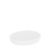 Jessar - Ceramic Bathroom Soap Dish, White - 76-6-00849 - Mounts For Less