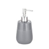 Jessar - Ceramic Bathroom Soap Dispenser, Gray - 76-6-00860 - Mounts For Less
