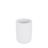 Jessar - Ceramic Bathroom Tumbler, White - 76-6-00848 - Mounts For Less
