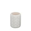 Jessar - Ceramic Bathroom Tumbler, White - 76-6-00852 - Mounts For Less
