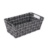 Jessar - Fabric Storage Basket, 30X18 X11.5 cm, Gray - - Mounts For Less