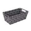 Jessar - Fabric Storage Basket, 30X18 X11.5 cm, Gray - 76-6-00441 - Mounts For Less