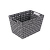 Jessar - Fabric Storage Basket, 35.5X25X22 cm, Gray - 76-6-00443 - Mounts For Less