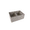 Jessar - Fabric Storage Basket, Set of 3, Light Gray - 76-6-00467 - Mounts For Less