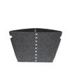 Jessar - Felt Storage Basket, 33.5 x 25 x 28cm, Dark Gray - 76-6-00048 - Mounts For Less