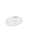 Jessar - Glass Bathroom Soap Dish, Clear - - Mounts For Less